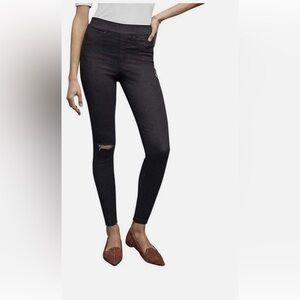 SPANX Jean-ish® Black Pull-on Jeggings XL